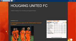 Desktop Screenshot of hougangunitedfc.blogspot.com