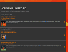 Tablet Screenshot of hougangunitedfc.blogspot.com