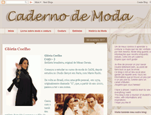 Tablet Screenshot of cadernodemoda.blogspot.com