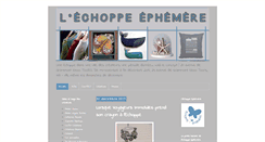 Desktop Screenshot of echoppe-ephemere.blogspot.com