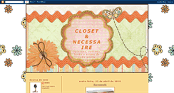 Desktop Screenshot of closetandnecessaire.blogspot.com