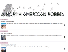 Tablet Screenshot of anorthamericanrobbin.blogspot.com