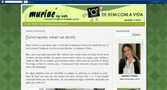 Desktop Screenshot of debemcomavidamuriaenaweb.blogspot.com