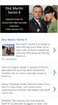 Mobile Screenshot of docmartinseries4.blogspot.com