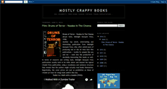 Desktop Screenshot of mostlycrappybooks.blogspot.com