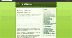 Desktop Screenshot of lachisterachistosa.blogspot.com