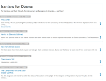 Tablet Screenshot of iranians4obama.blogspot.com