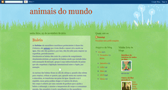 Desktop Screenshot of fer-animaisdomundo.blogspot.com