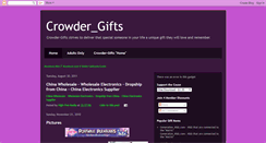 Desktop Screenshot of crowdergifts.blogspot.com