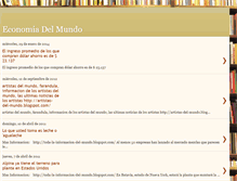 Tablet Screenshot of economia-del-mundo-informacion.blogspot.com