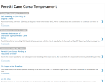 Tablet Screenshot of peretticanecorso.blogspot.com