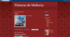 Desktop Screenshot of pinturasdemallorca.blogspot.com