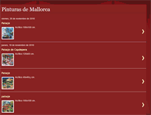 Tablet Screenshot of pinturasdemallorca.blogspot.com