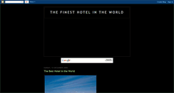 Desktop Screenshot of hotel-burj-al-arab.blogspot.com