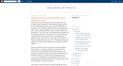 Desktop Screenshot of belindawprice.blogspot.com