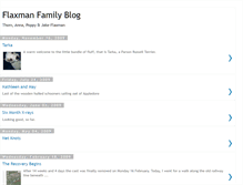 Tablet Screenshot of flaxmanfamily.blogspot.com