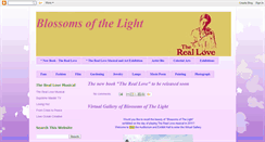 Desktop Screenshot of blossomsofthelight.blogspot.com