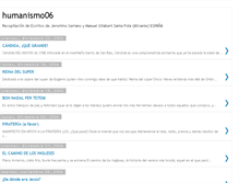 Tablet Screenshot of humanismo06.blogspot.com