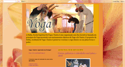 Desktop Screenshot of portugalyoga.blogspot.com