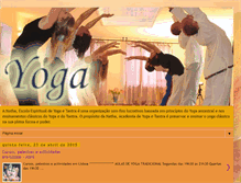 Tablet Screenshot of portugalyoga.blogspot.com