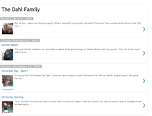 Tablet Screenshot of dahlfamily2005.blogspot.com