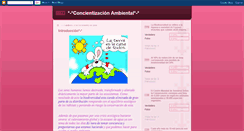 Desktop Screenshot of concientizacionambientalamsc.blogspot.com