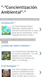 Mobile Screenshot of concientizacionambientalamsc.blogspot.com