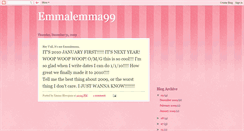 Desktop Screenshot of emmalemma99.blogspot.com