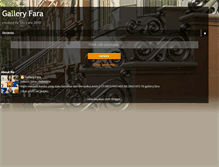 Tablet Screenshot of galleryfara.blogspot.com