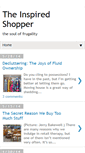 Mobile Screenshot of inspiredshopper.blogspot.com