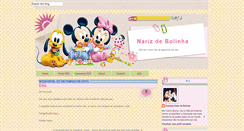 Desktop Screenshot of narizdebolinha.blogspot.com