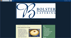 Desktop Screenshot of bolsterscatering.blogspot.com
