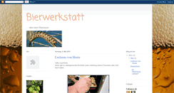Desktop Screenshot of bierwerkstatt.blogspot.com