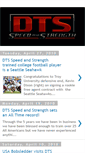 Mobile Screenshot of dtsspeedandstrength.blogspot.com