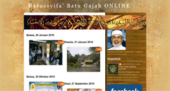 Desktop Screenshot of darussyifaperak.blogspot.com