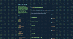 Desktop Screenshot of homerteenreviews.blogspot.com