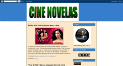 Desktop Screenshot of cinenovelas.blogspot.com