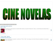 Tablet Screenshot of cinenovelas.blogspot.com