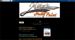 Desktop Screenshot of mikeshawgpaint.blogspot.com