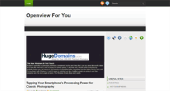 Desktop Screenshot of openview4u.blogspot.com