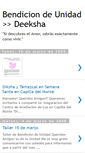 Mobile Screenshot of bendiciondeunidad.blogspot.com