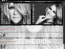 Tablet Screenshot of celinedionpuertorico.blogspot.com