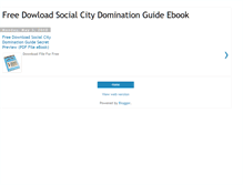 Tablet Screenshot of dominationguide.blogspot.com