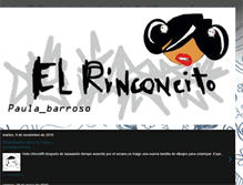 Tablet Screenshot of elrinconcitopaulabarroso.blogspot.com