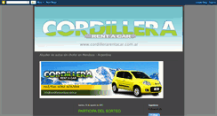 Desktop Screenshot of cordillerarentacar.blogspot.com