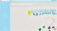 Desktop Screenshot of missconchi.blogspot.com