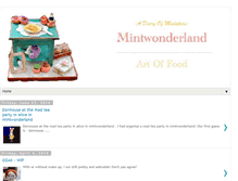 Tablet Screenshot of mintwonderland.blogspot.com