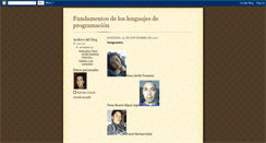 Desktop Screenshot of lengfundamentoslenguajeprogramacion1.blogspot.com