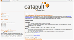 Desktop Screenshot of catapult-elearning.blogspot.com