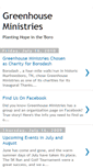 Mobile Screenshot of greenhouseministries.blogspot.com